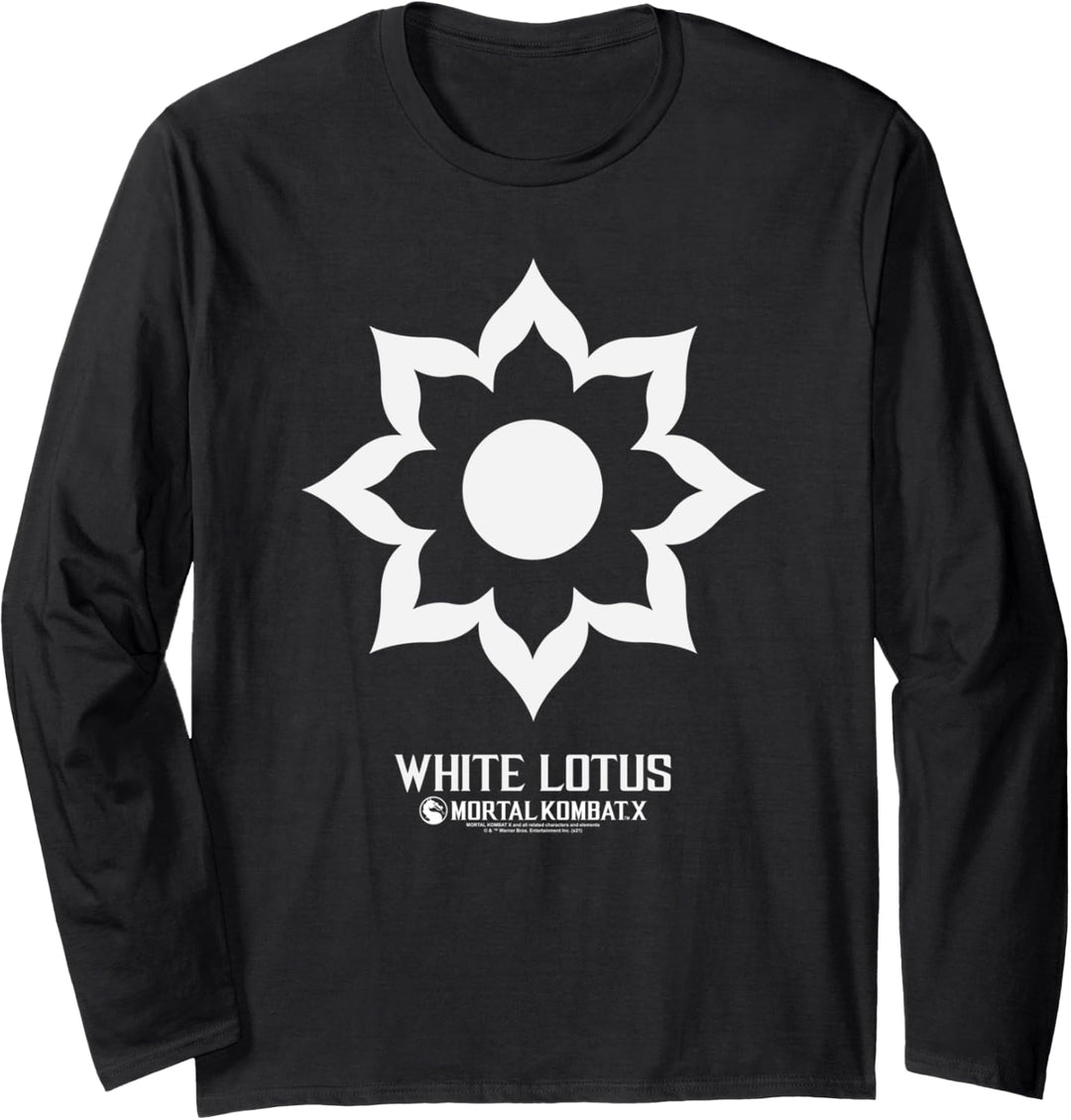 Mortal Kombat X White Lotus Langarmshirt
