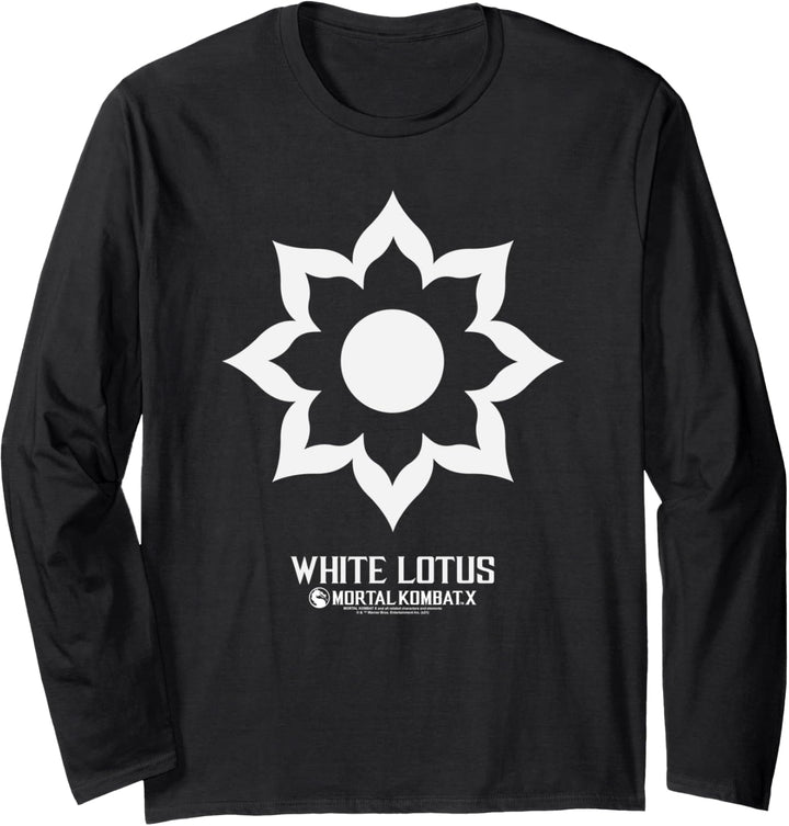 Mortal Kombat X White Lotus Langarmshirt