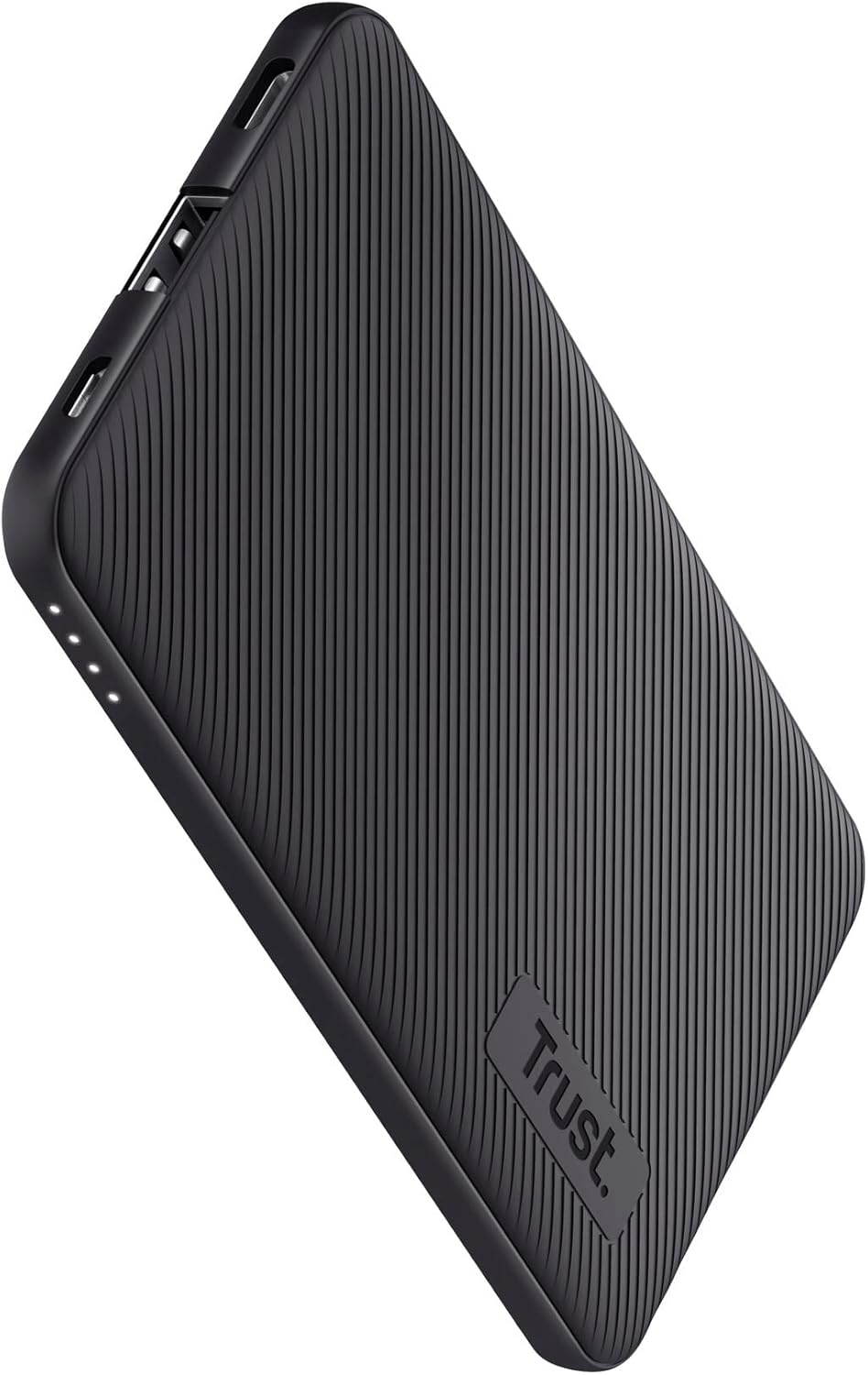 Trust Mobile Primo Dünne Powerbank Schnellladefunktion 5000 mAh, Nachhaltig, USB C Externer Akku, Tr