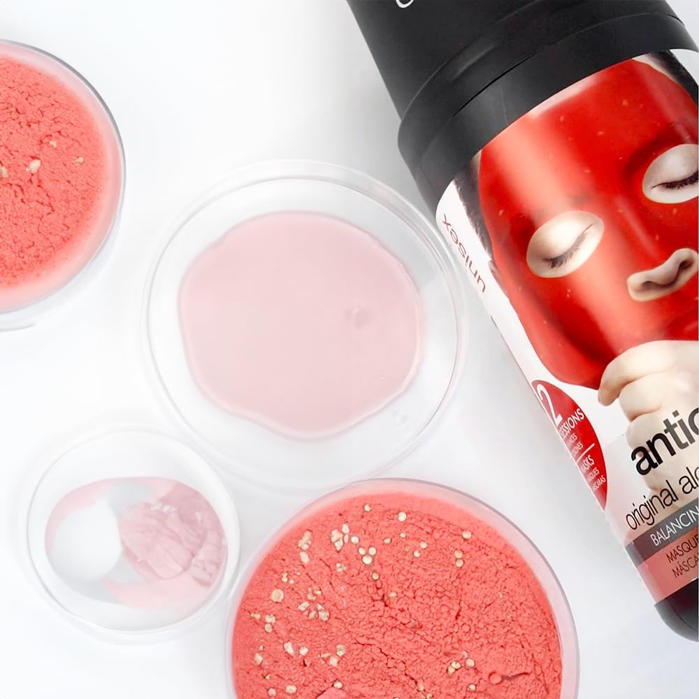 Casmara Anti-freie Radikale und Antioxidans Maske Kit mit 2 Maske + 1 Ampulle 4 ml - Perfekte Gesich