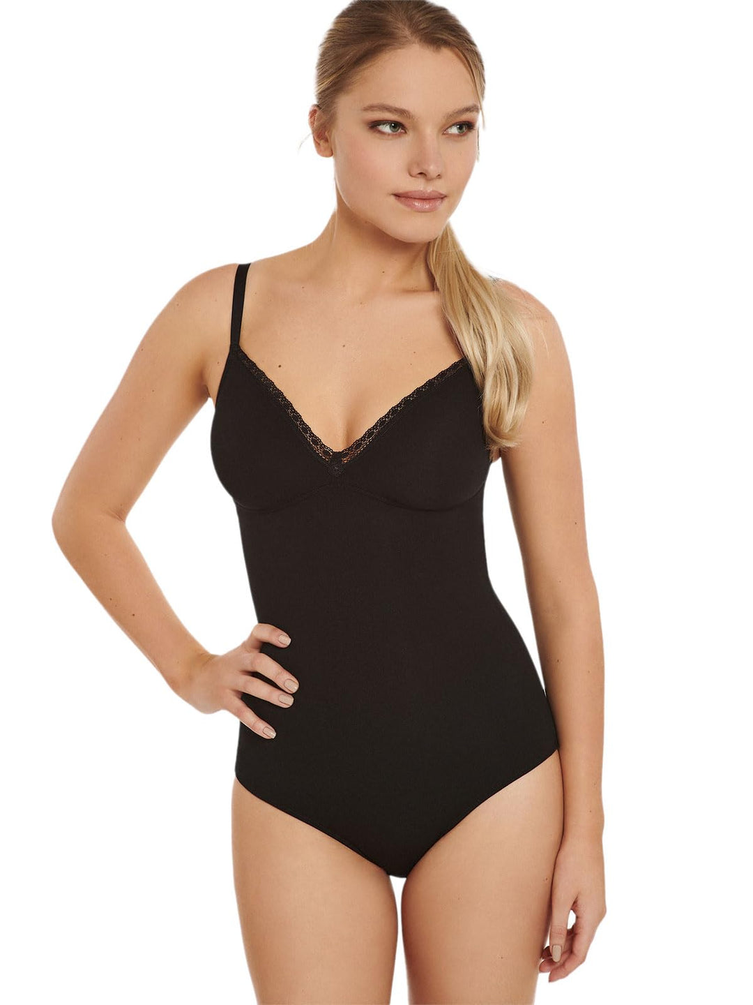 Lisca Body ohne Bügel 75B Schwarz, 75B Schwarz
