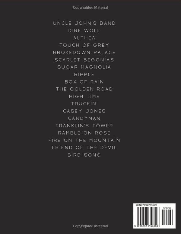 Grateful Dead Ukulele Book: Collection of 19 Songs, Taschenbuch