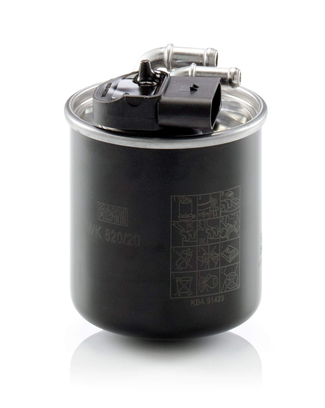 MANN-FILTER WK 820/20 Kraftstofffilter – Für Nutzfahrzeug