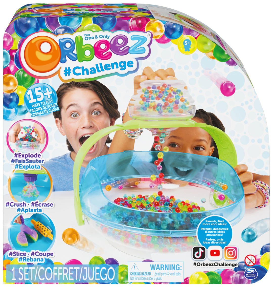 Orbeez Challenge Set - tolle Spielmöglichkeiten mit 2000 original für Kinder getestete Wasserperlen