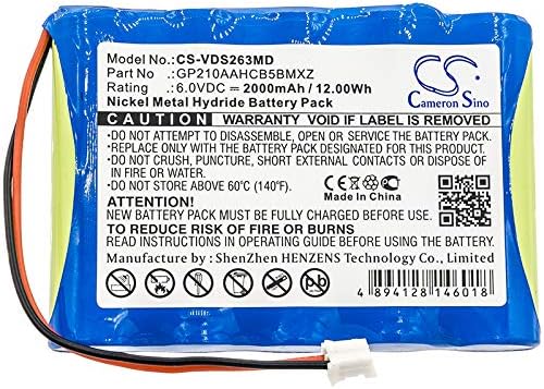 TCTK akkus Kompatibel mit [VDW] Silver, Silver Reciproc, SR2634, V0411630000000 Ersetzt GP210AAHCB5B