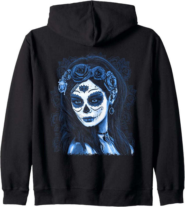 EL DIA DE LOS MUERTOS ROSE GIRL CATRINA - Dead Day Kapuzenjacke