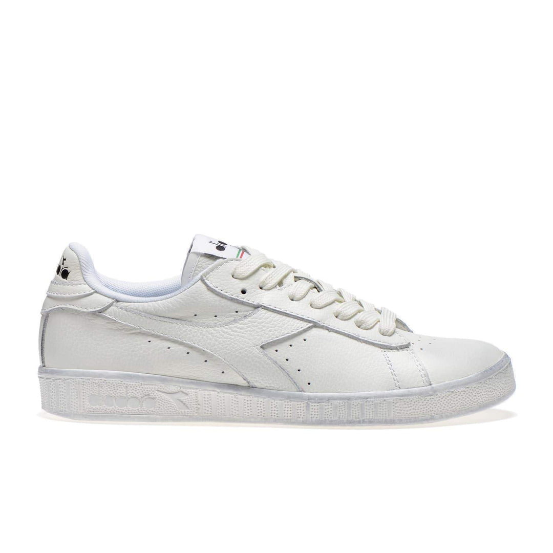 Diadora Game L Low Waxed 9000006031, Sneakers 36 EU Weiss White White White, 36 EU Weiß White W
