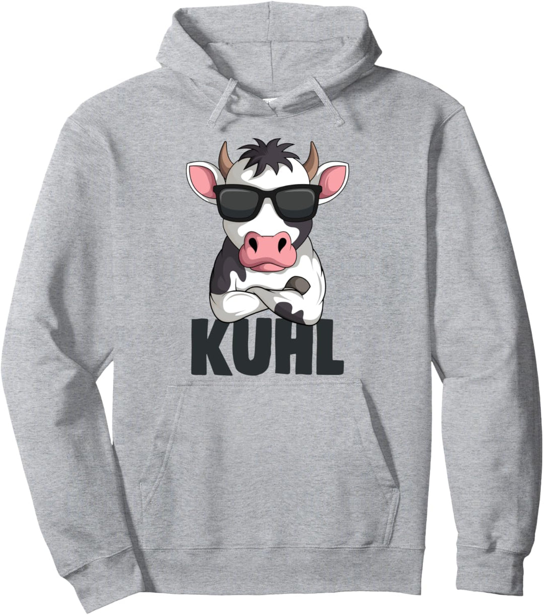 Kuh Kuhl Landwirt Kühe Bauer Kinder Jungen Mädchen Pullover Hoodie