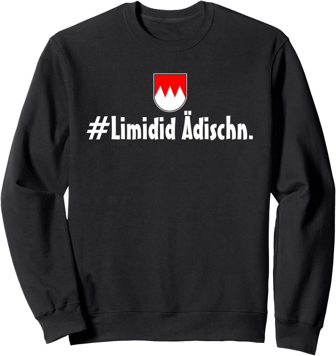 Limidid Ädischn Franke Fränkisch Franken Wappen Lustig Sweatshirt