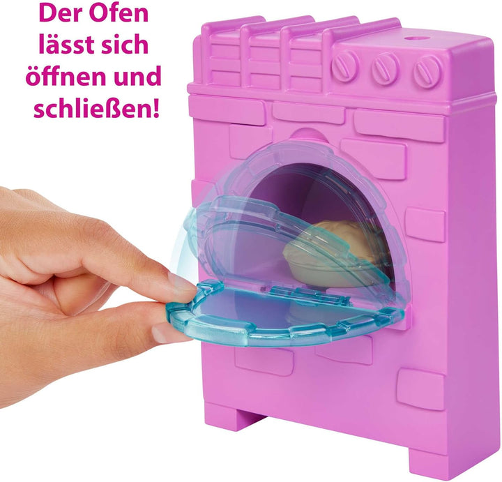 Disney Princess HMV99 - bewegliche Rapunzel-Puppe und Turm Spielset mit rundum Spielspass, 6 Spielbe