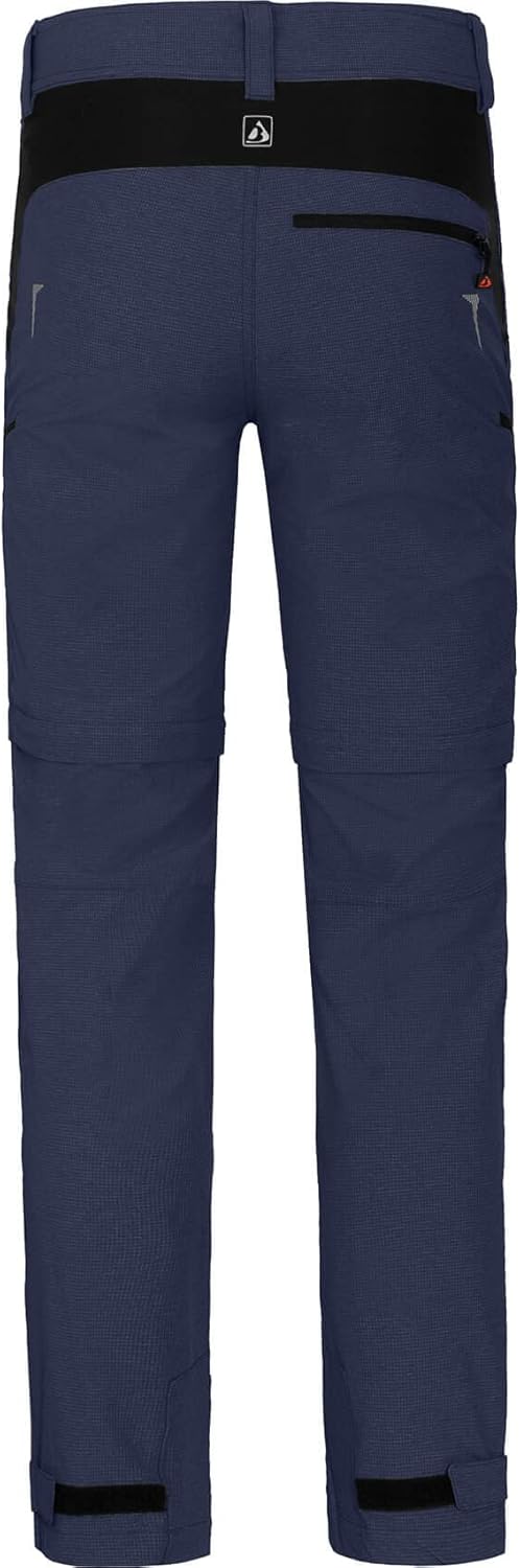 Bergson PORVOO Zipp-Off | Herren Radhose (mit gepolsterter Innenhose) - robust - elastisch - wassera
