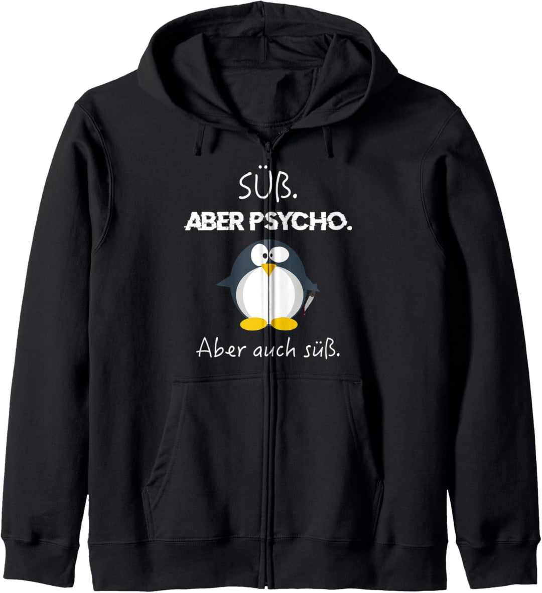 Süb Aber Psycho Aber Auch Süb Kapuzenjacke