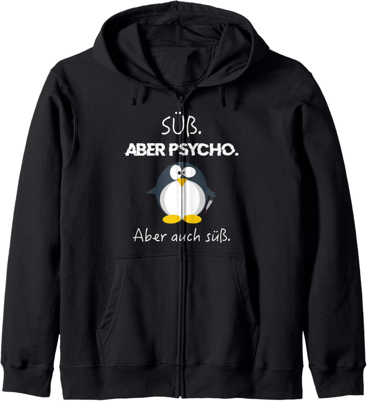 Süb Aber Psycho Aber Auch Süb Kapuzenjacke