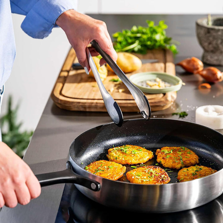 BergHOFF Home Pfannenset - 2-tlg. - Antihaft-Pfanne ohne PFAS – beschichtete Pfannen – Edelstahlpfan