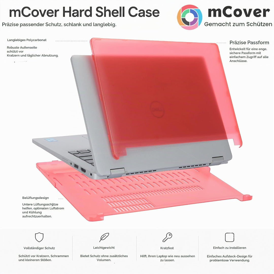 mCover Nur kompatibel mit 2021 ~ 2022 13,3 Zoll Dell Latitude 5320 5330 2-in-1 Windows Laptop Notebo