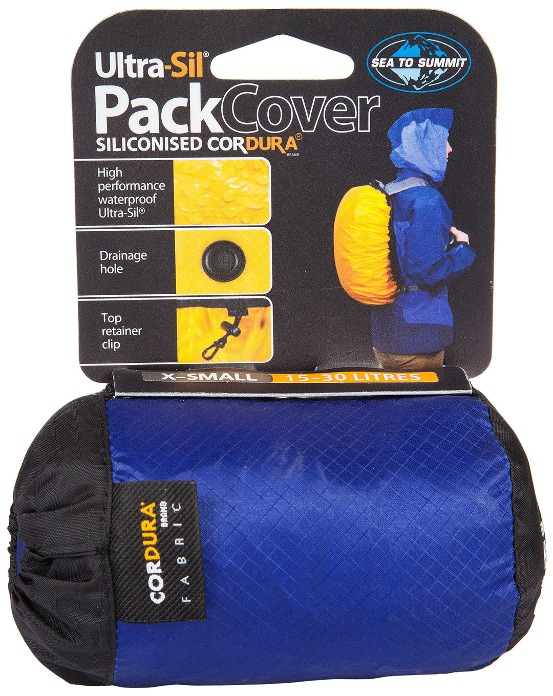 Sea to Summit Ultra-SIL Super Light Pack Cover Grösse S blau, Grösse S blau