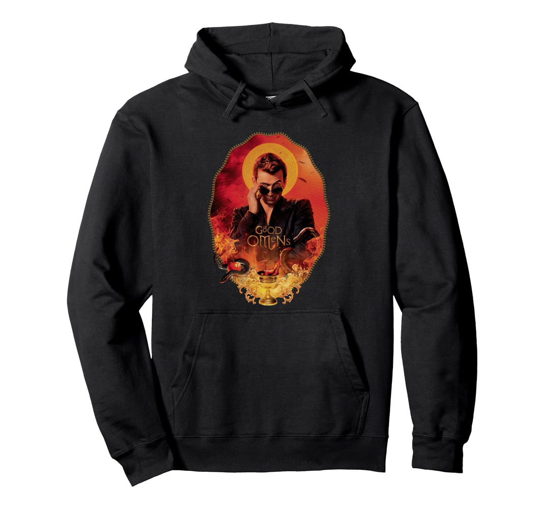 Good Omens - Crowley Kelch Pullover Hoodie