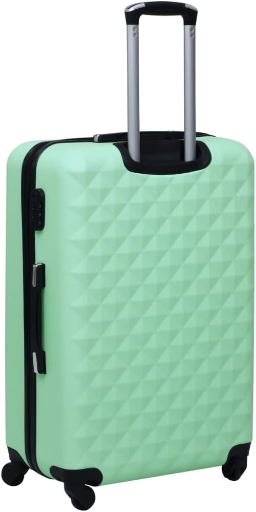 vidaXL Hartschale Trolley Set 2-tlg. 4 360-Grad-Rollen Hartschalenkoffer Reisekoffer Koffer Kofferse