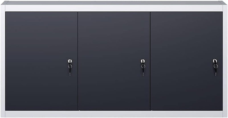 vidaXL Wand Werkzeugschrank Industriedesign Metall Werkstattschrank Hängeschrank Metallschrank Schra