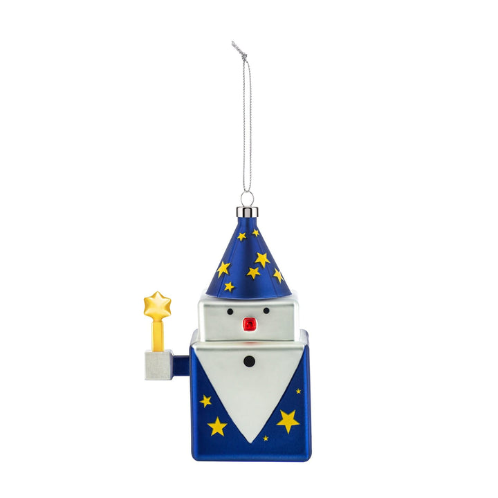 Alessi Cubomago GJ02 10 Weihnachtsdekoration im Vintage-Design, Mago, mundgeblasen, handbemalt, Mehr