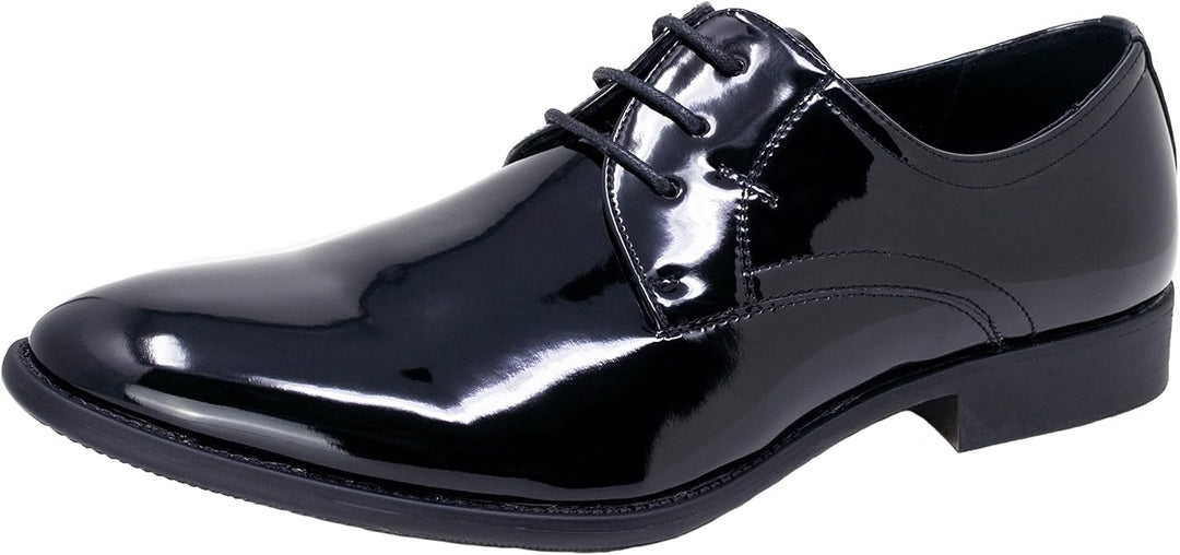 Smokies Lackschuhe Edward klassisch und mit Futter aus Leder Herrenschuh Smokingschuhe, (EU Edward)