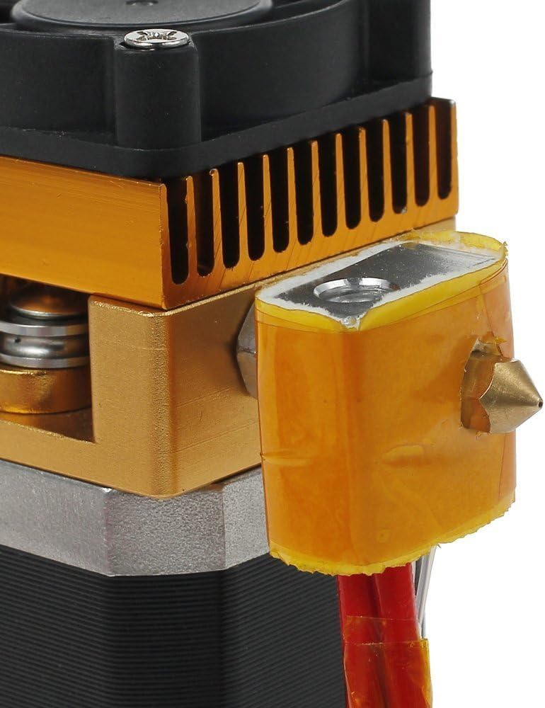 DollaTek 3D Drucker MK8 Extruder Hotend 0.4mm Düse Neueste Upgrade Druckkopf 1.75mm Filament für 3D-