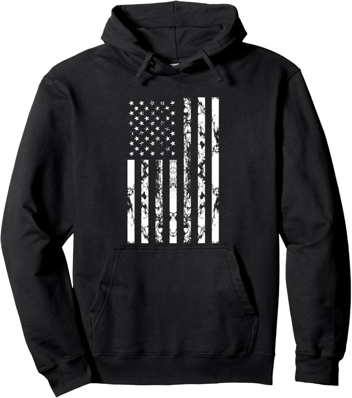 USA Flagge stolz Patriot Amerika Pullover Hoodie
