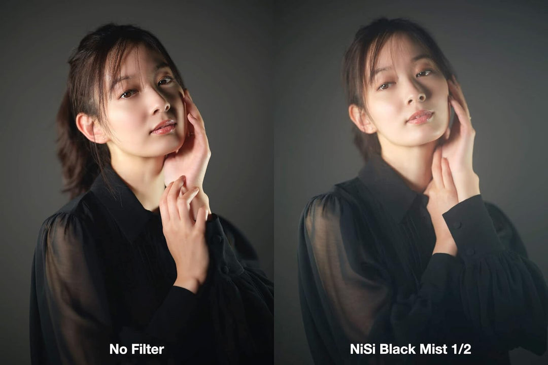 NiSi 95mm Black Mist 1/8 Diffusion Filter - Promist Effektfilter (1/8 Blende), 95mm Black Mist 1/8