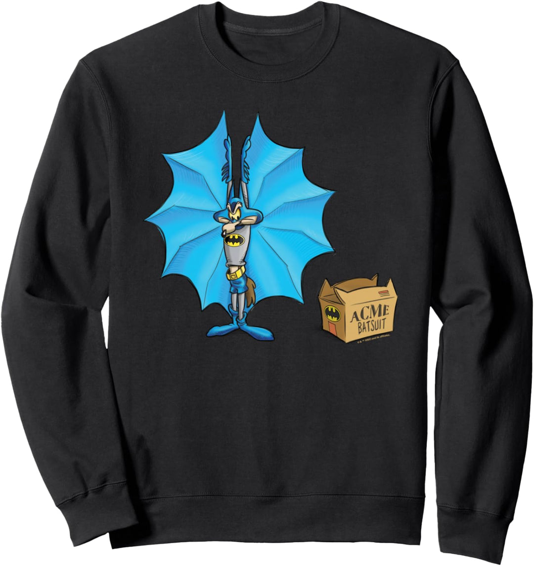 WB 100: Looney Tunes Batman Mashup Wile E. Coyote Acme Sweatshirt