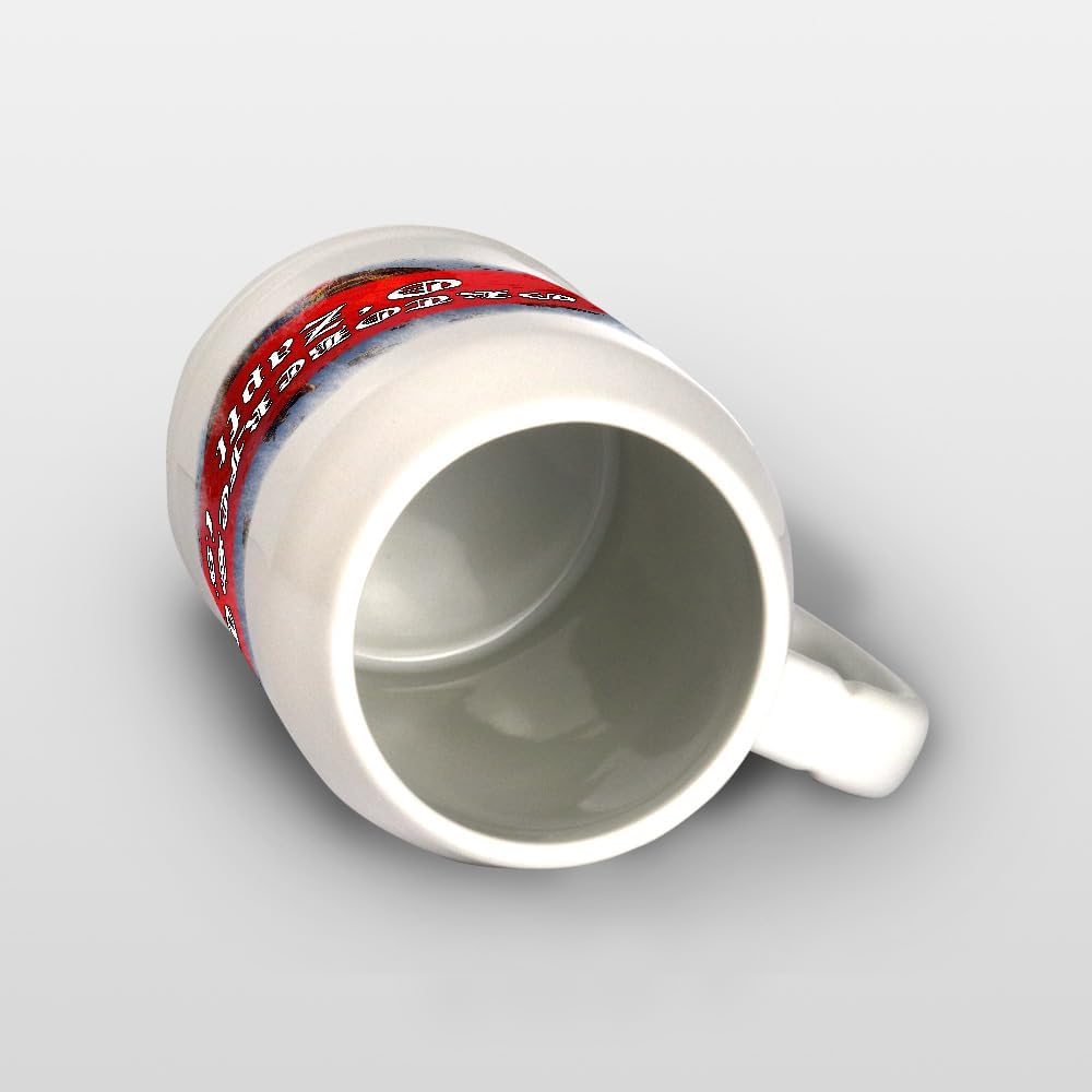Eurofoto Bierkrug mit Bild und Text personalisiert | 500ml | panorama | Bier-Humpen mit Wunsch-Motiv