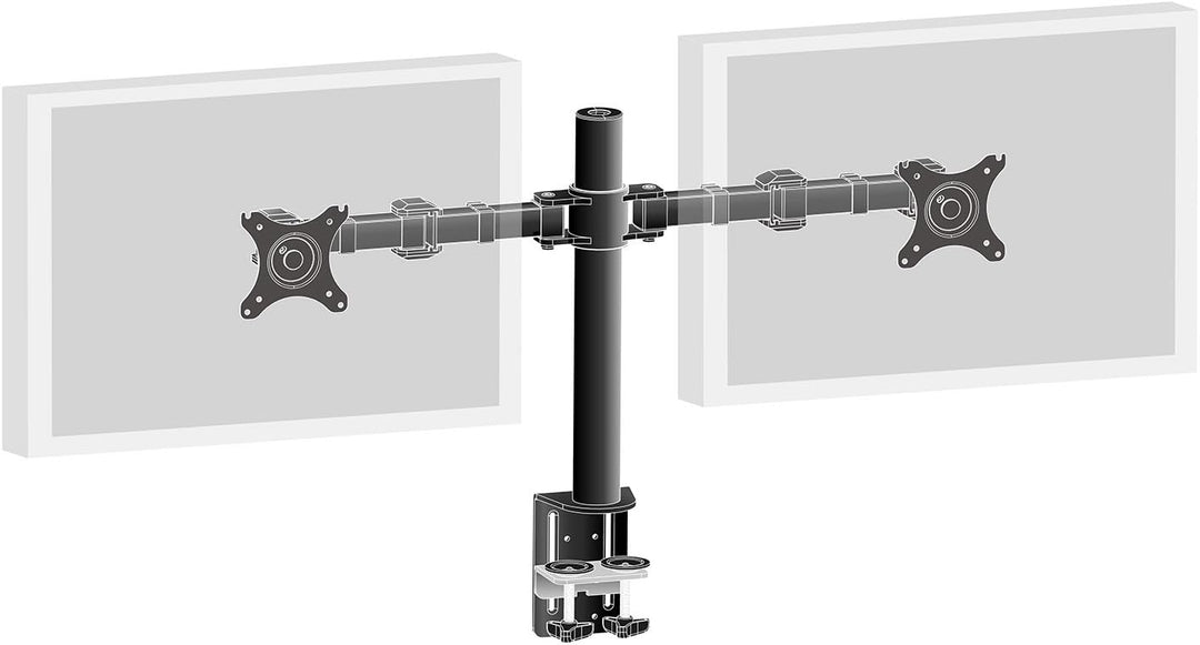 iiyama DS1002C-B1 Dual Screen Desk Mounting Arm - Black