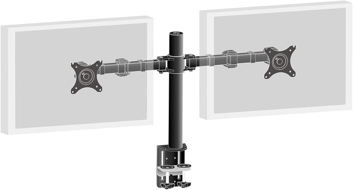 iiyama DS1002C-B1 Dual Screen Desk Mounting Arm - Black