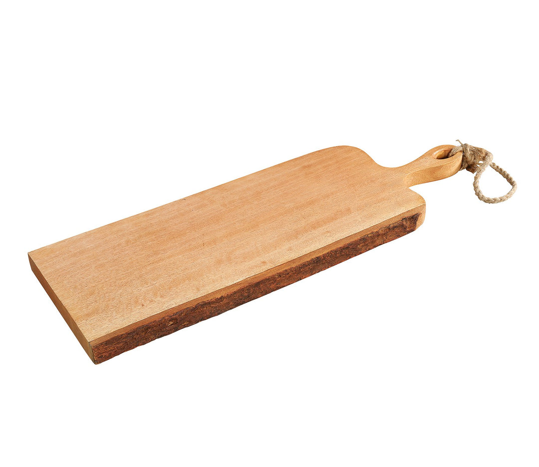 Zassenhaus Mangoholz Griff-Servierbrett Braun 59x19x2,5 59x19x2,5 Natur, 59x19x2,5 Natur