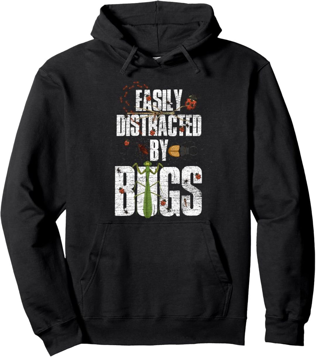 Leicht abgelenkt von Käfern Entomologie Insekten Käfer Pullover Hoodie