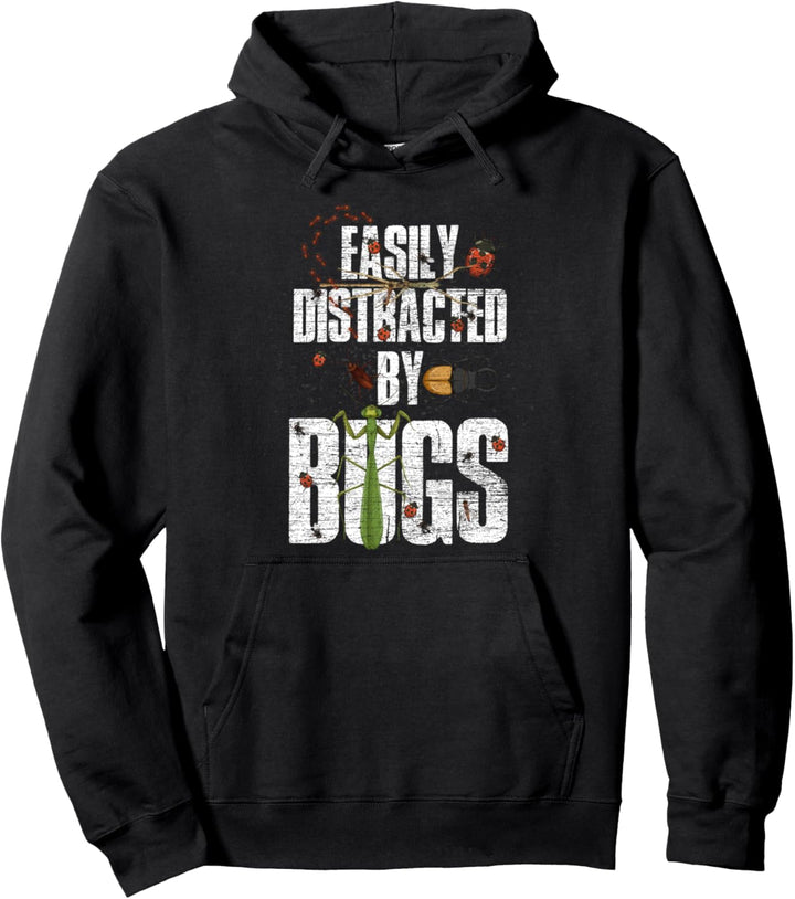 Leicht abgelenkt von Käfern Entomologie Insekten Käfer Pullover Hoodie
