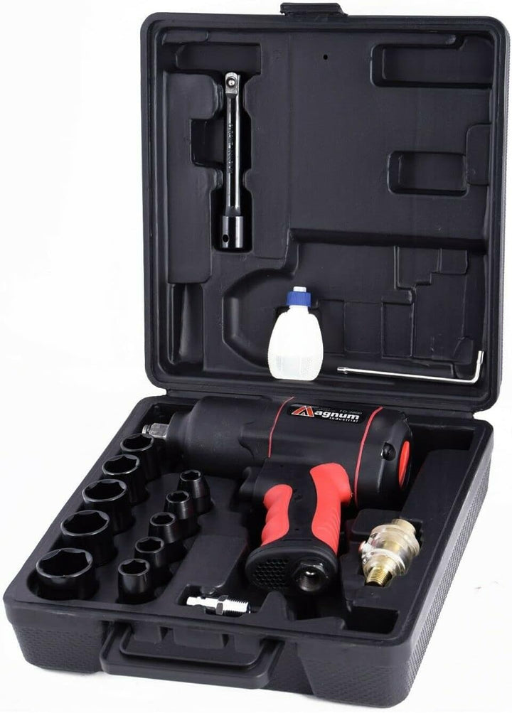 Magnum™ 1200Nm 1/2" Druckluft Pneumatisch Schlagschrauber Druckluftschrauber