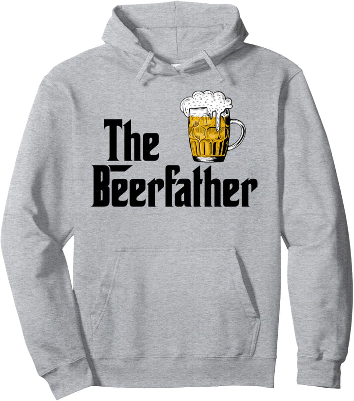 The Beerfather Funny Drinking Dad Bier Vatertag Pullover Hoodie