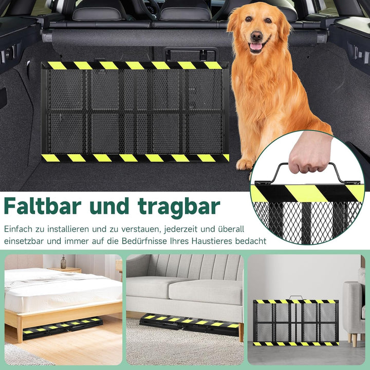 Viugreum 189x50cm Hunderampe Auto Klappbar, Rampe Hund für SUVs und LKWs, hunderampen Tragkraft über