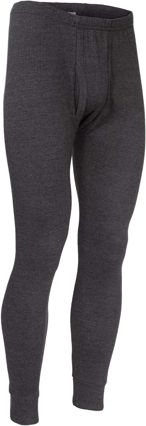 Black Snake® Thermounterhose Thermounterwäsche Sport Unterhosen Männer 2 Stück Lange Unterhose M Ant