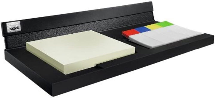 SIGEL SA503 Memocenter Cintano, Echtleder, schwarz, 20 x 10 cm, Memocenter