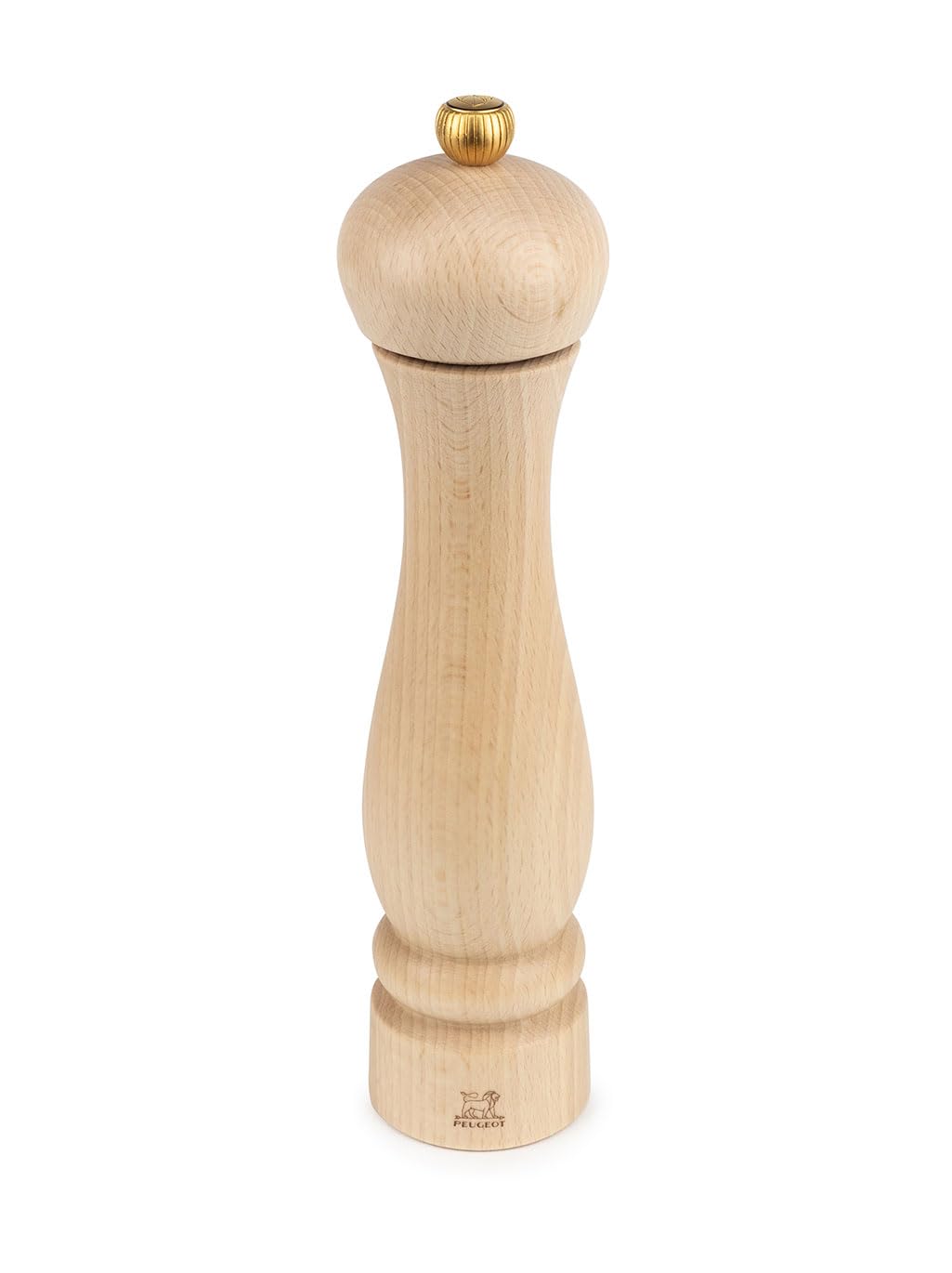 Peugeot Clermont Manuelle Pfeffermühle, Klassische Mahlgradeinstellung, Höhe: 24 cm, Holz, Natur, 27