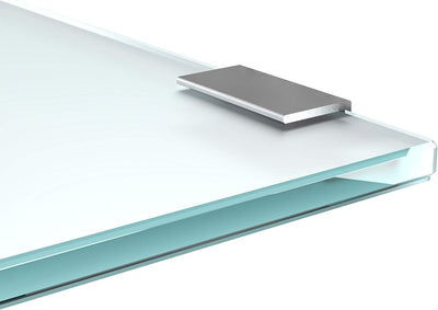 bijon Glasregal Glasablage Wandregal Glas Bad-Regal Glas Badezimmer Regal Badablage Ablageregal - 8m