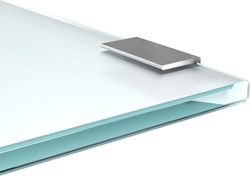 bijon Glasregal Glasablage Wandregal Glas Bad-Regal Glas Badezimmer Regal Badablage Ablageregal - 8m