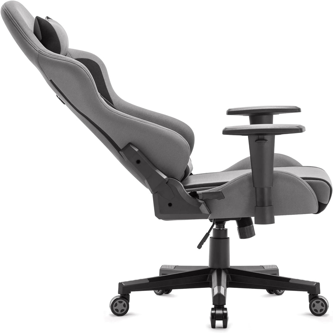 IntimaTe WM Heart Gaming Stuhl, Bürostuhl Stoff Racing Gamer Stuhl, Ergonomischer Computerstuhl Schr