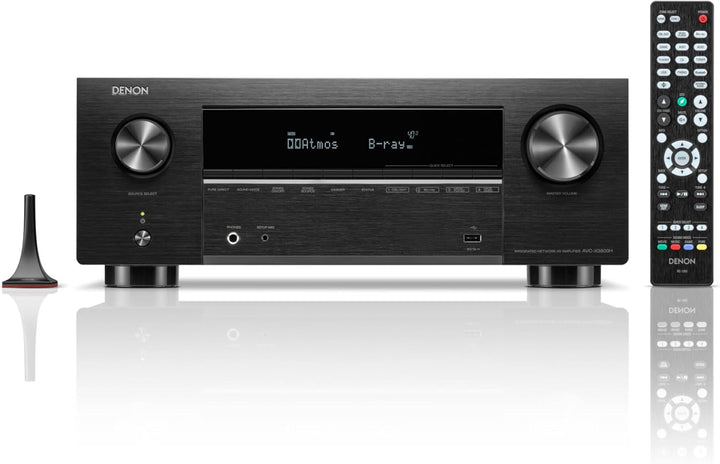 Denon AVC-X4800H 9.4-Kanal AV-Receiver, Verstärker mit Auro-3D, Dolby Atmos, DTS:X,6 "8K-Eingängen u