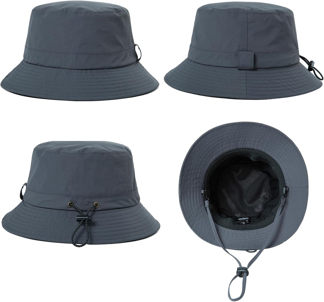 Comhats Regenhut Unisex für Damen Herren Wasserdichter Bucket hat Faltbar Eimerhut Strand Surfen Ang
