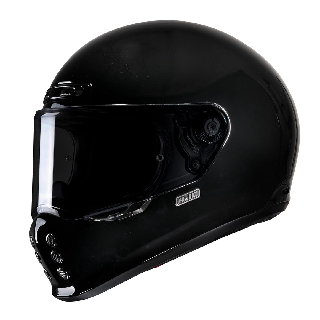 HJC V10 Solid Integralhelm (gelb) S Schwarz, S Schwarz