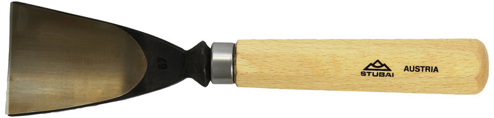 STUBAI Stemmeisen Stechbeitel Serie 52 - Form 67 | Schweizer Messer Form F 60 mm, mit Holzgriff, zum