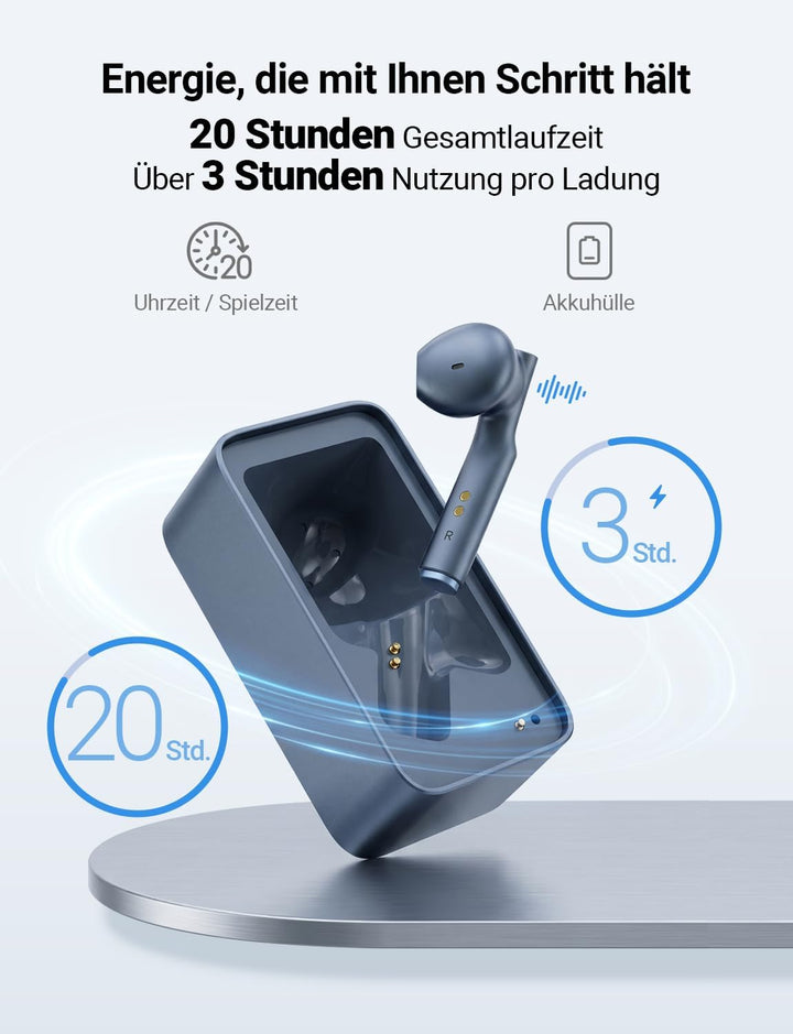 Timekettle W4 Al Übersetzer Kopfhörer, Bidirektionale Simultanübersetzung, Übersetzungsgerät, Knoche