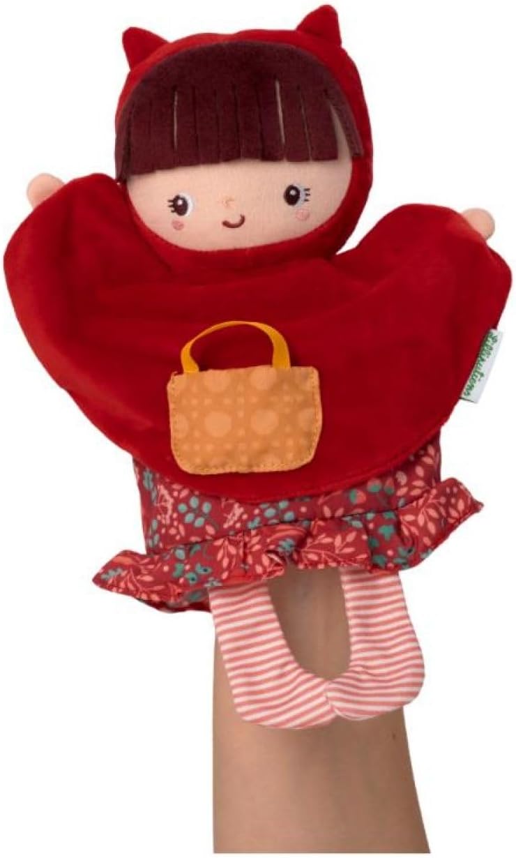 Lilliputiens - Handpuppe Rotkäppchen - Interaktives Spielzeug für Kinder - Perfekt, um das bekannte
